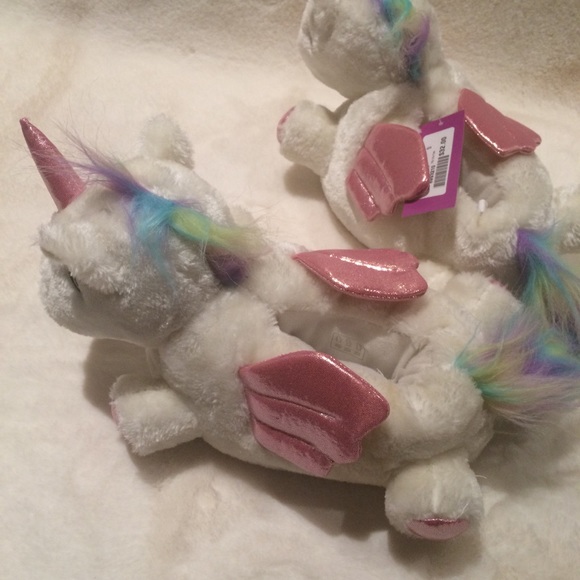 NEW Unicorn Home Slippers - Picture 2 of 6